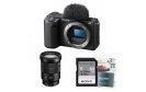 SONY ZV-E10 II + 18-105 mm f/4 G OSS PZ + SD 64Go V30 + Extension de garantie de 3 ans Sony