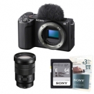 Nouveau : SONY ZV-E10 II + 18-105 mm f/4 G OSS PZ + SD 64Go V30 + Extension de garantie de 3 ans Sony