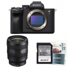 Nouveau : SONY ALPHA 7 IV + FE 24-50 mm f/2,8 G + SD 64Go V30 + Extension de garantie de 3 ans Sony