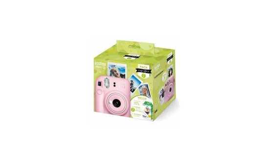 FUJIFILM INSTAX MINI 12 PINK PACK ICONIQUE