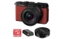 Miniature 1 : PANASONIC LUMIX DC-S9 Rouge + 18-40 mm f/4,5-6,3 + 26 mm f/8 + Extension garantie + 2e batterie OFFERTS